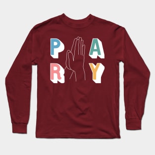 Praying Hands Long Sleeve T-Shirt